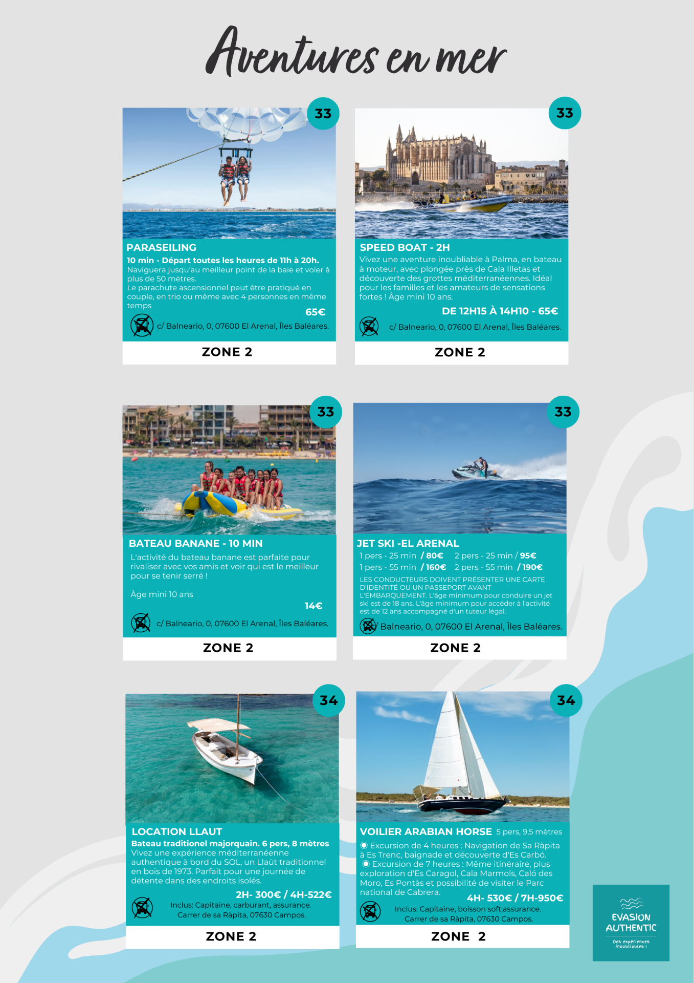 Aventure en mer d