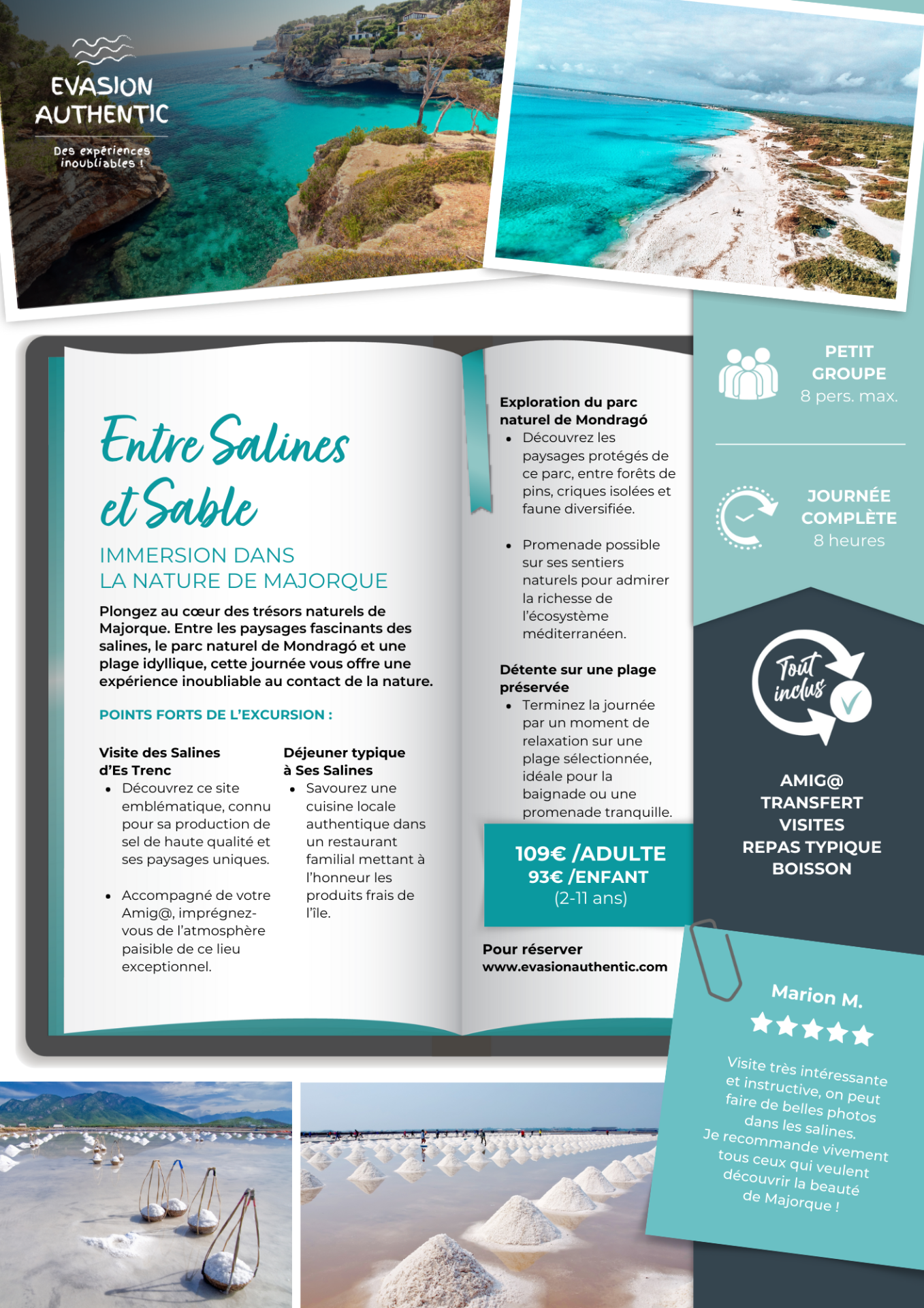 Entre salines et sable