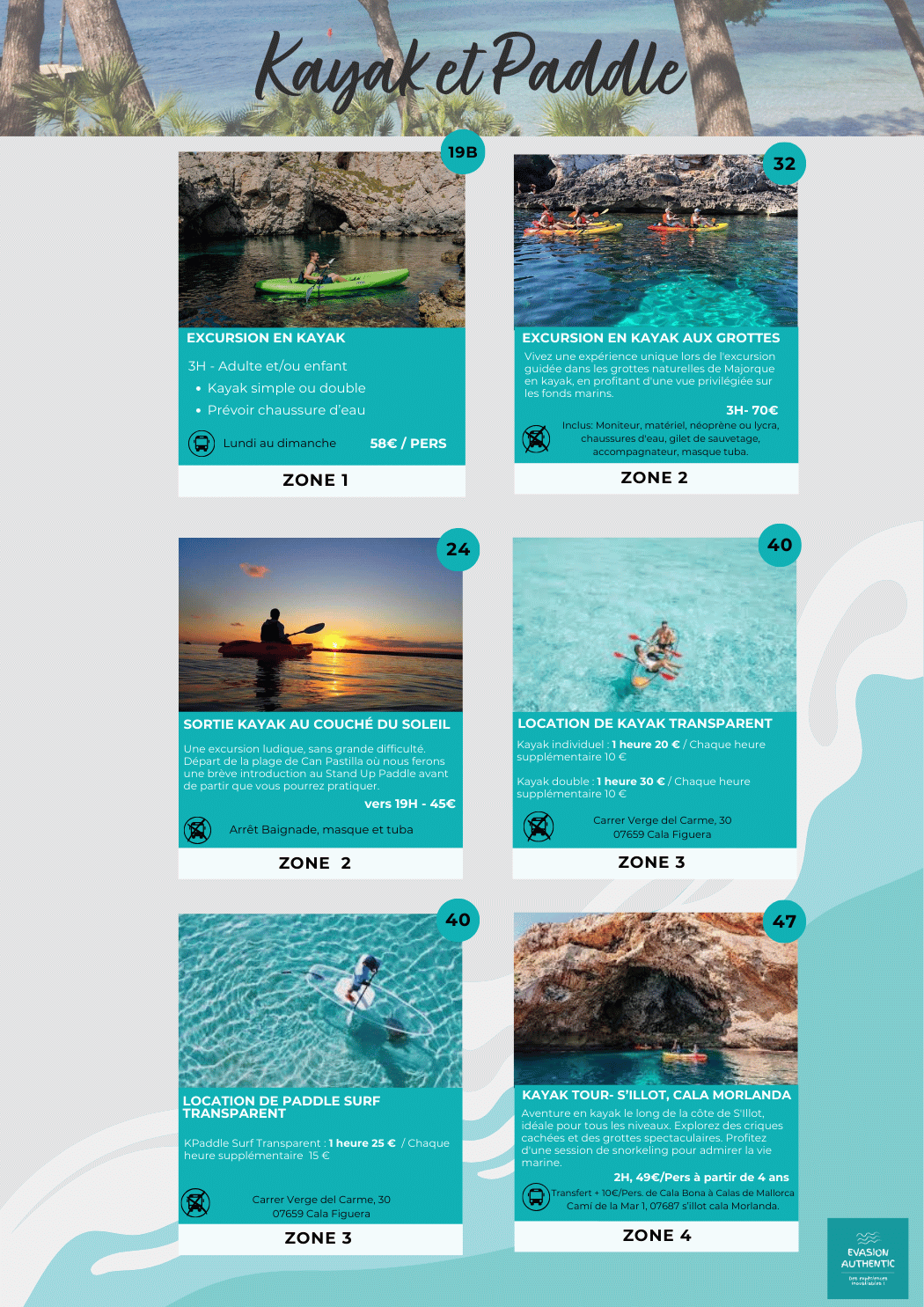 Kayak etpaddle a